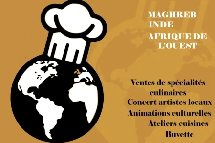 affiche du festival Voyage en cuisine