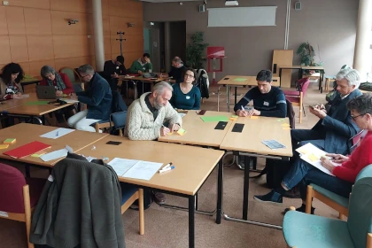 photo d’un groupe de travail